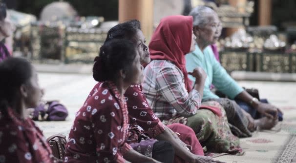 Gambar 4.4 Penonton Pertunjukan Bali Buja